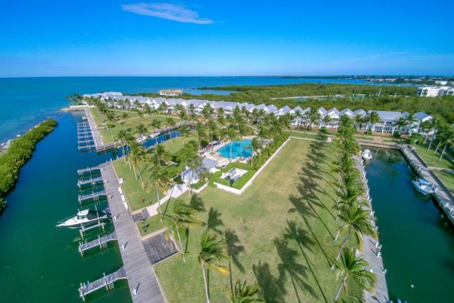 Arial Picture of Indigo Reef Resort and Marina