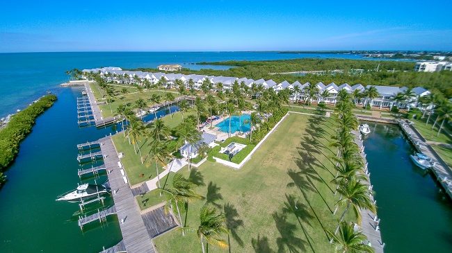 Arial Picture of Indigo Reef Resort and Marina