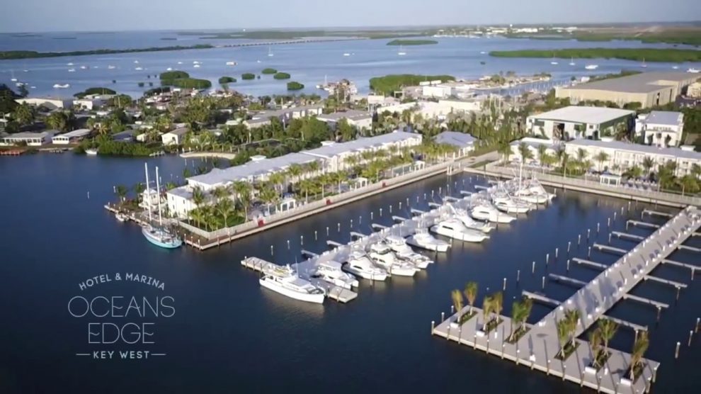 Arial view of Oceans Edge Resort