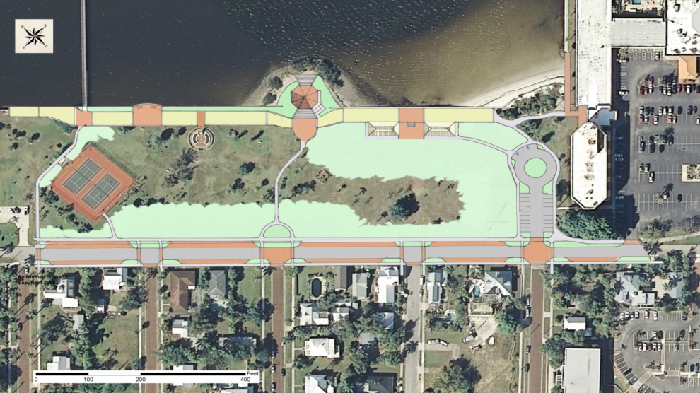 Punta Gorda Harborwalk Artists Rendering of Punta Gorda Harborwalk