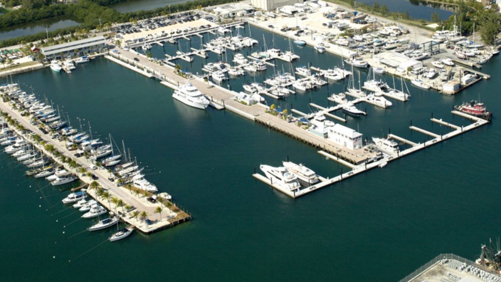 Arial Picture of Stock Island Marina