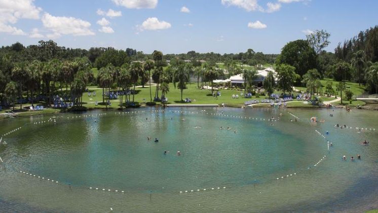Warm Mineral Springs Arial Picture of Warm Mineral Springs