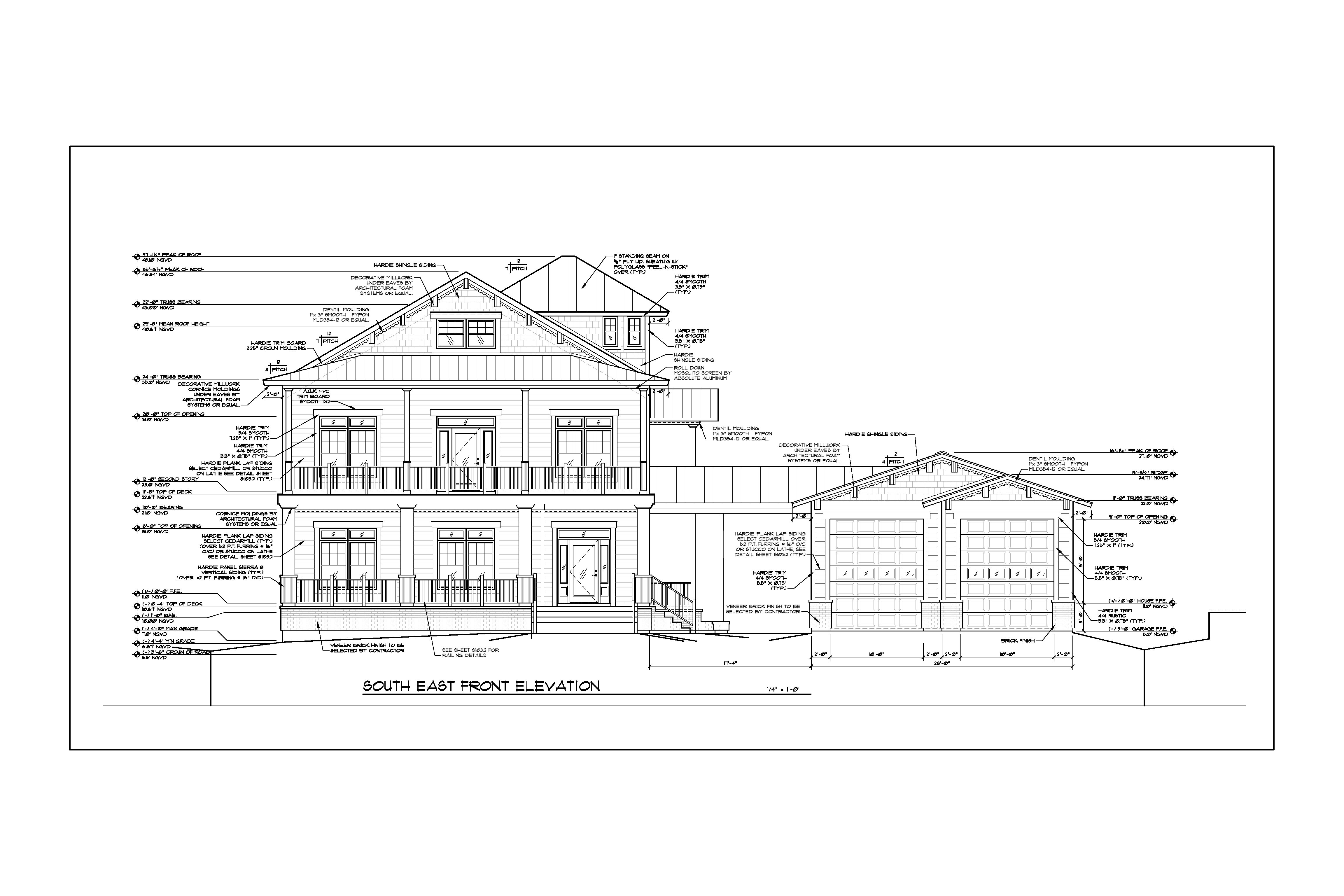 website front elevation